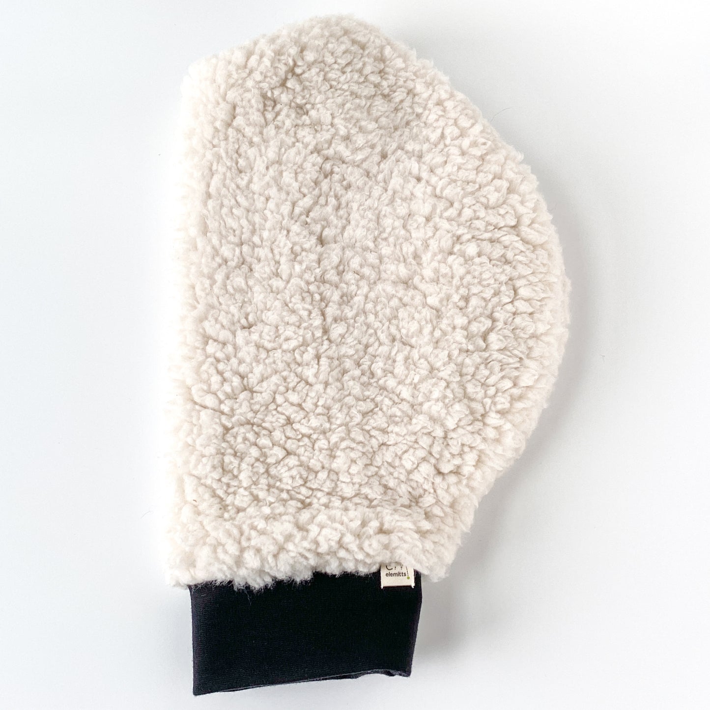 Off-white sherpa fleece