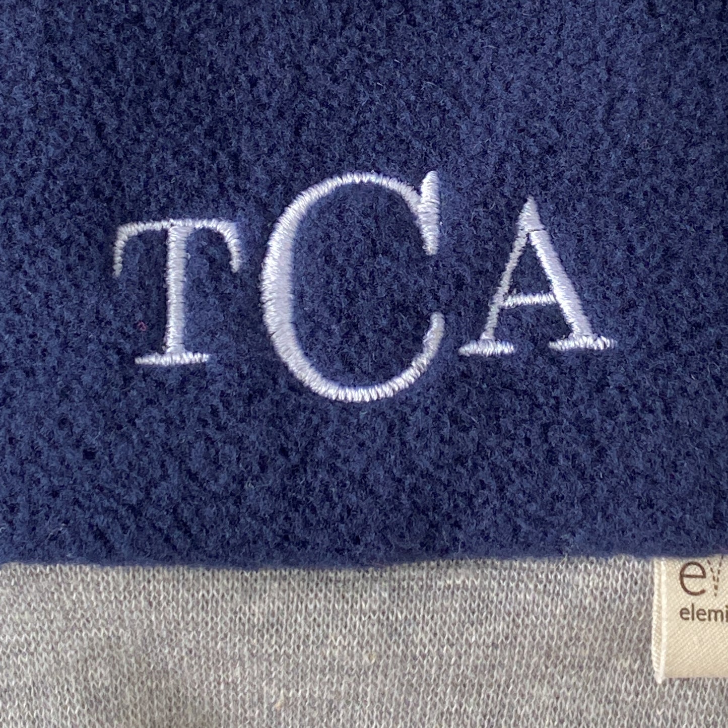 Navy fleece