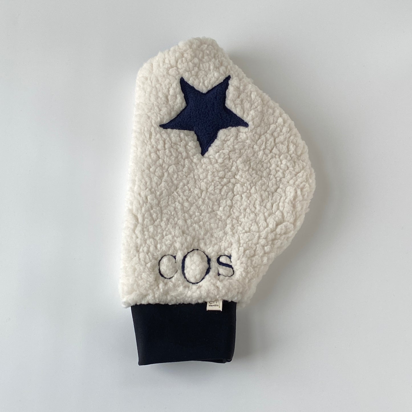 Off-white sherpa fleece