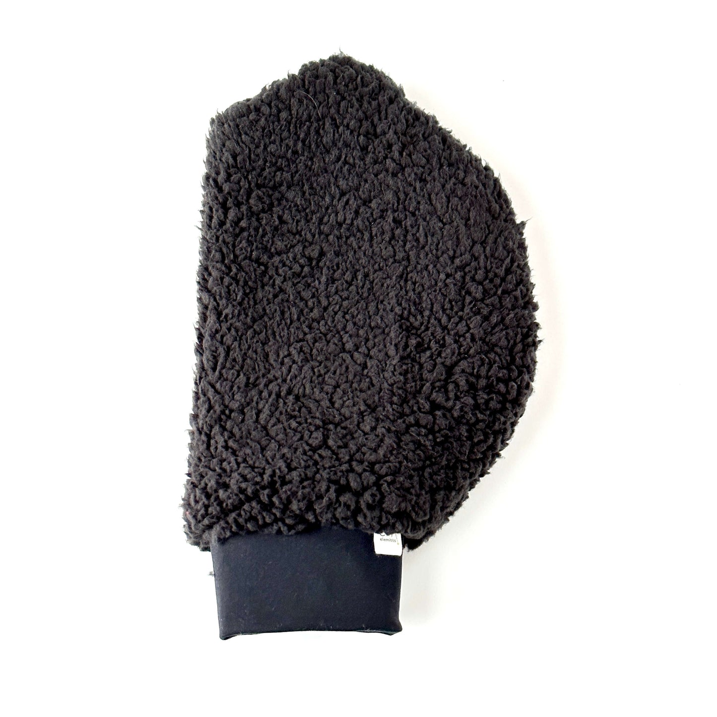 Black sherpa fleece