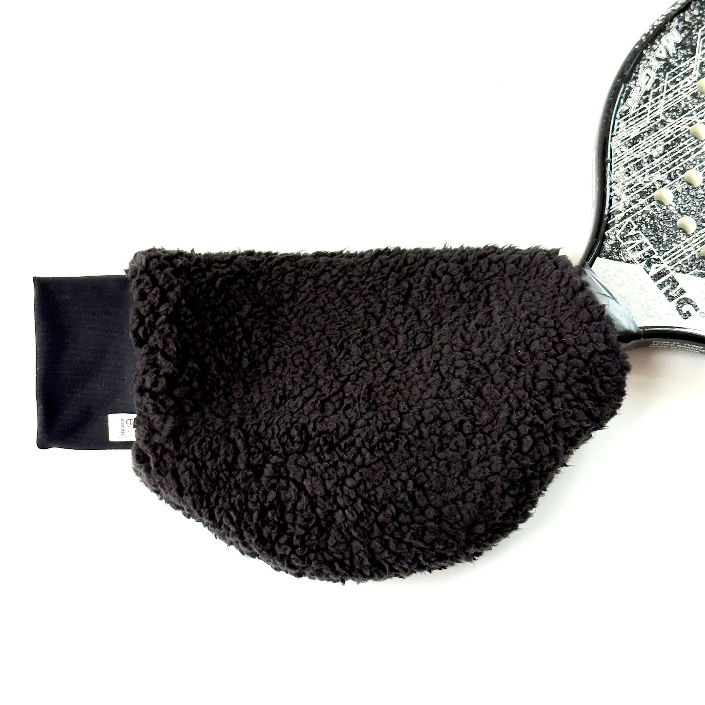 Black sherpa fleece