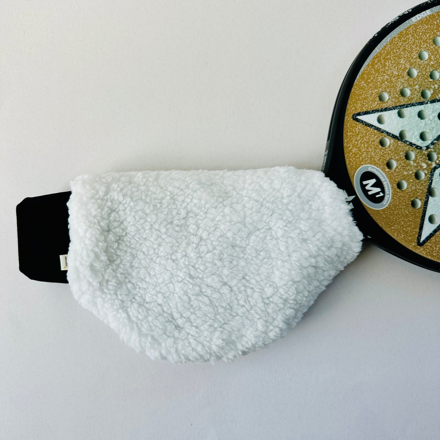 The sherpa fleece paddle tennis mitt