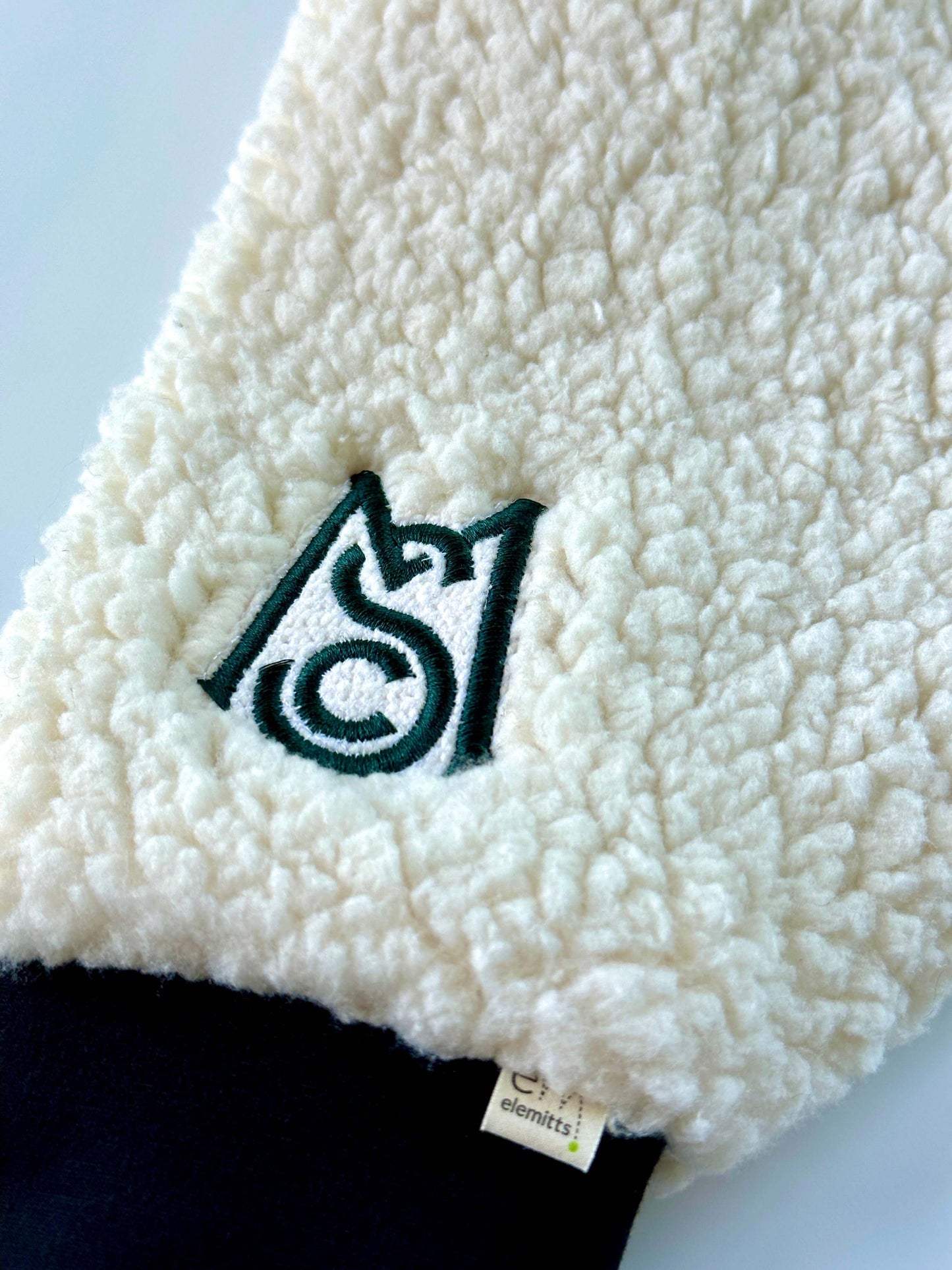 Elemitts Handmade platform tennis mitts lined with repurposed cashmere Paddle tennis