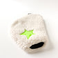 Off-white sherpa fleece