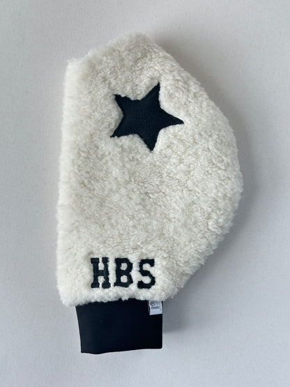 The sherpa fleece paddle tennis mitt