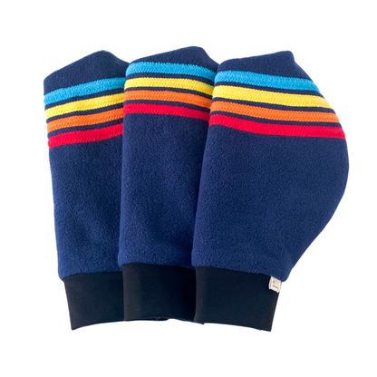 The rainbow paddle tennis mitt