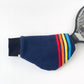the rainbow paddle tennis mitt. platform tennis mitt.  paddle tennis glove. platform tennis glove.